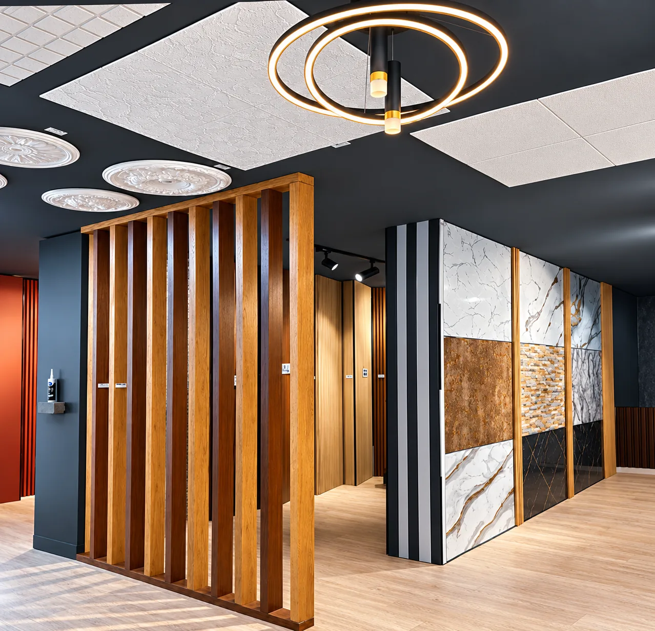 Inside the TCP showroom