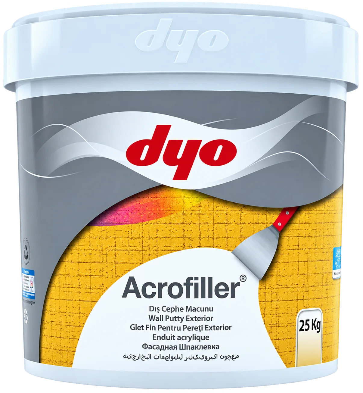 Akrofiller Exterior Putty
