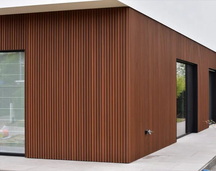 Exterior Fluted Panels