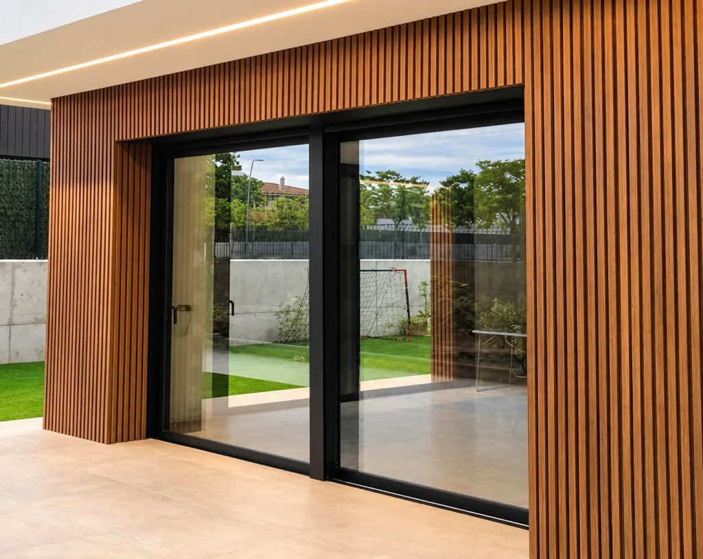 Exterior Fluted Panels