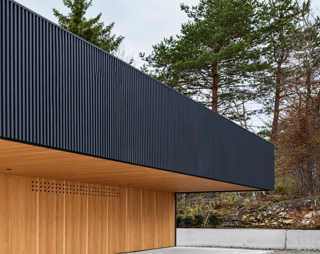 Exterior Fluted Panels