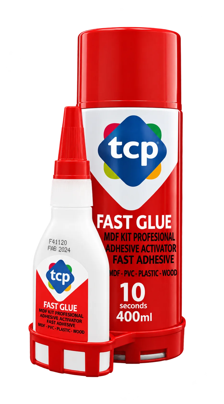 TCP Fast Glue Kit (Adhesive + Activator)