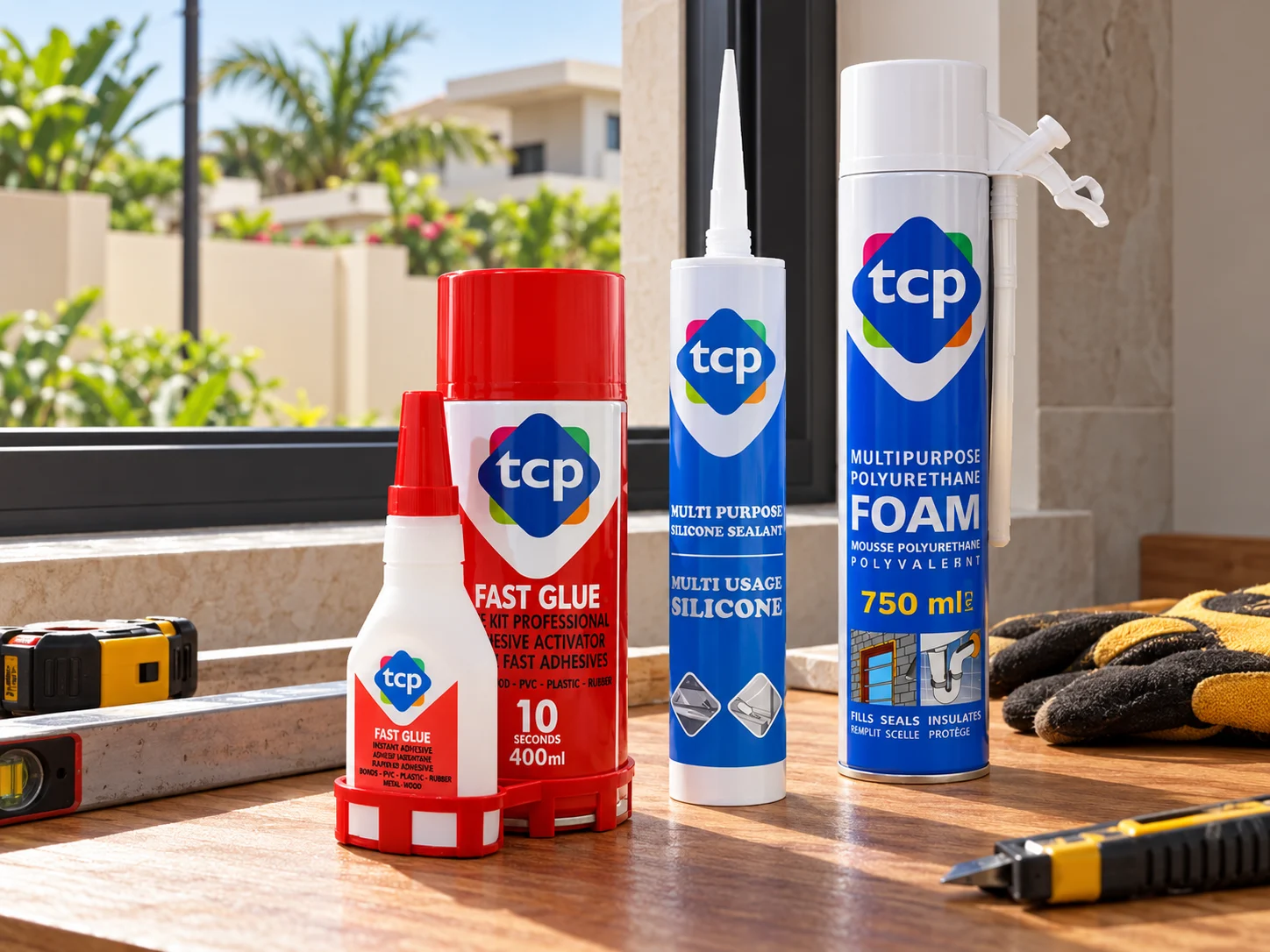 Construction chemicals product collection