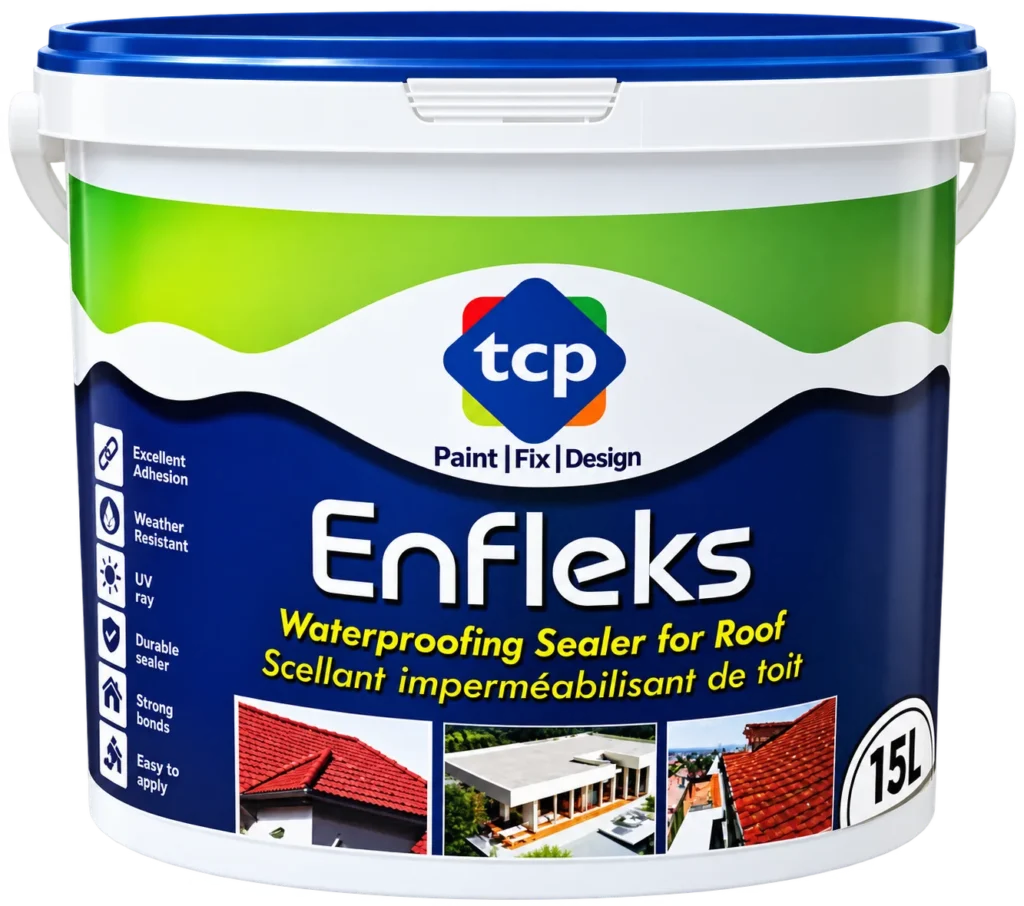 Enfleks Waterproofing Coating (Without Fibre), Waterproofing Paint, TCP Ghana