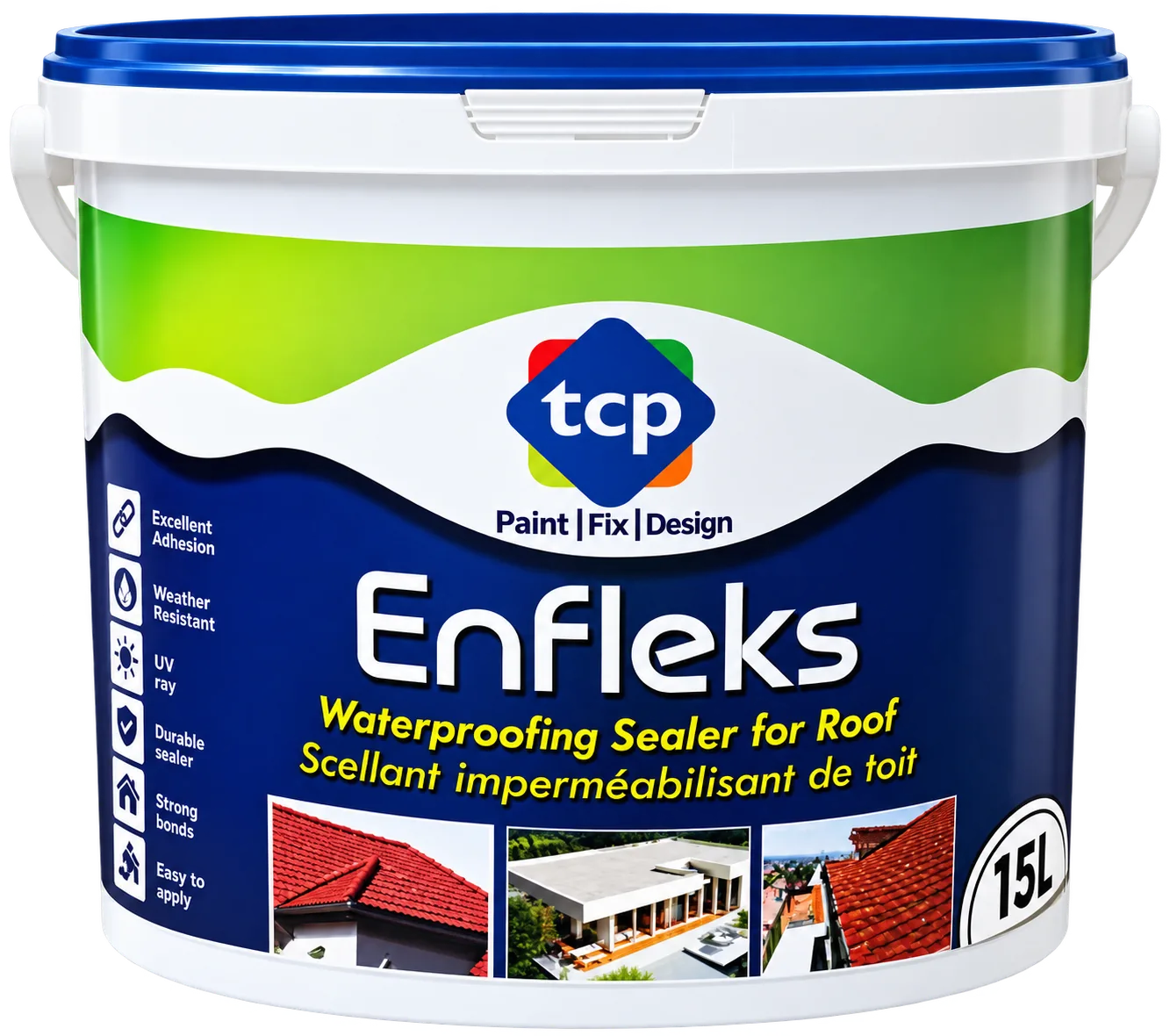 Enfleks Waterproofing Coating (Without Fibre)