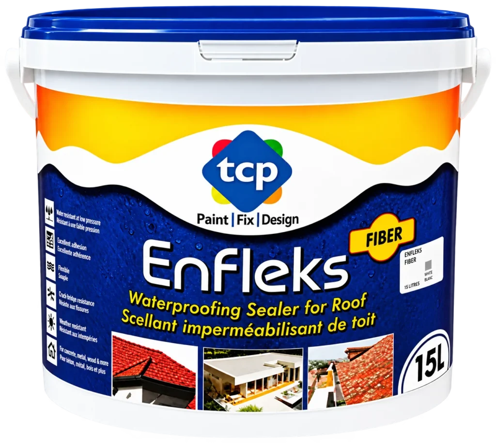 Enfleks Waterproofing Coating (Fibre-Reinforced), Waterproofing Paint, TCP Ghana